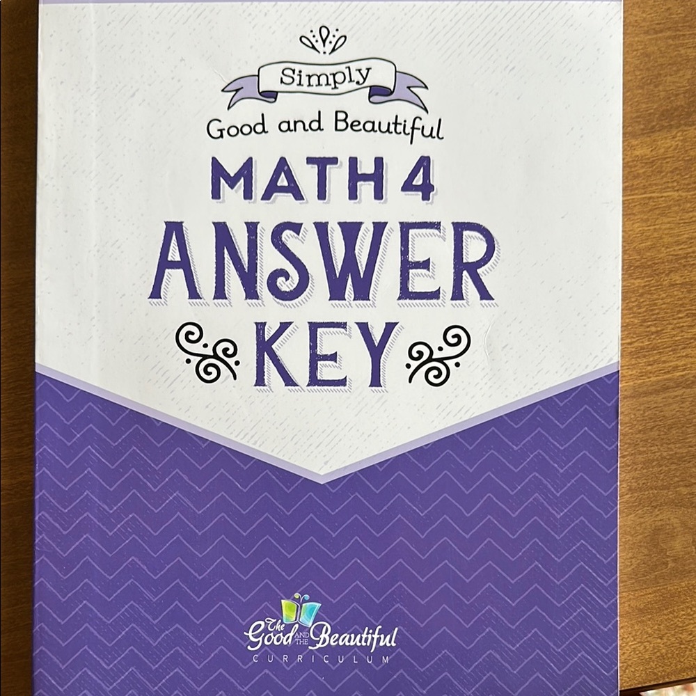 Math 4 Answer Key